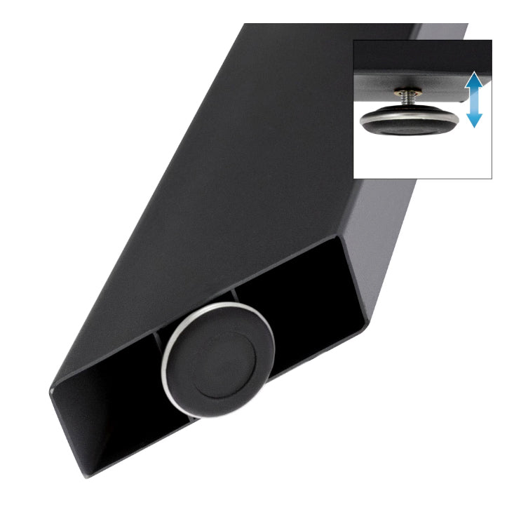 Picior metalic masa spider, negru, bucatarie/dining,  70x71x108cm