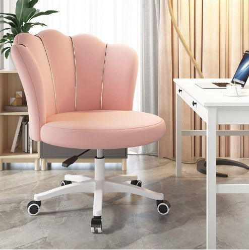 Scaun birou, modern, catifea, ergonomic, rotativ, inaltime reglabila intre 40-50 cm