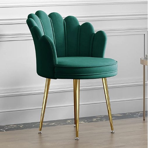 Scaun bucatarie, dining, tapitat, catifea, cadru metalic, elegant