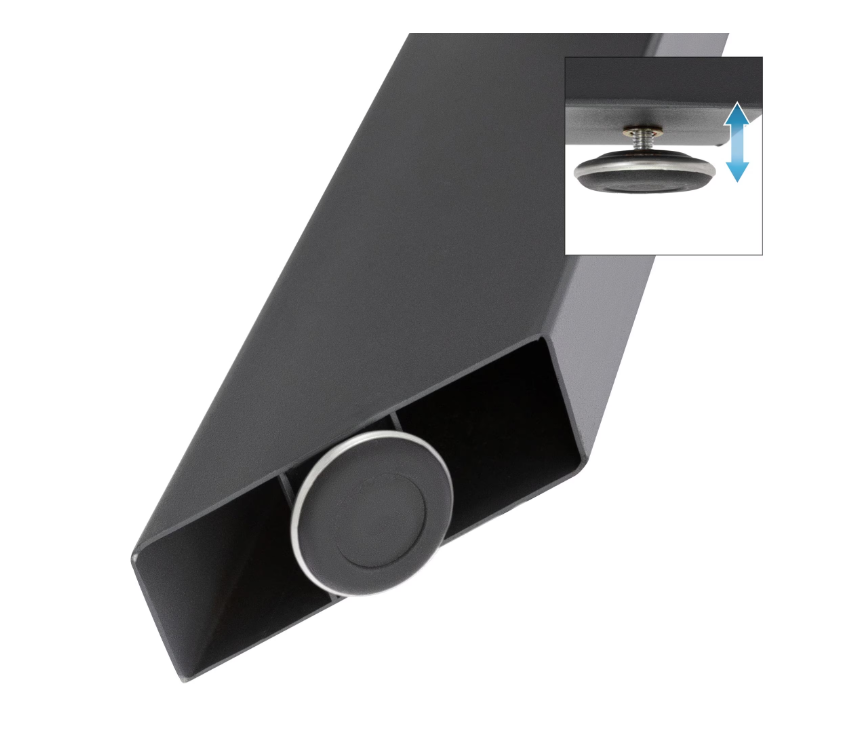 Picior metalic masa spider, negru, bucatarie/dining,  70x71x108cm