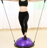 Minge echilibru bosu cu pompa inclusa si corzi elastice, diametru 60cm