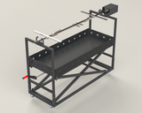 Protap Rotisor inox ,electric profesional 100 kg , porc ,purcel,vitel,berbecut,berbec ,cu focar reglabil, 160 cm x 60 cm