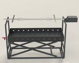 Protap Rotisor inox ,electric profesional 100 kg , porc ,purcel,vitel,berbecut,berbec ,cu focar reglabil, 160 cm x 60 cm