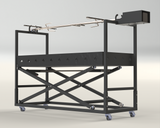 Protap Rotisor inox ,electric profesional 100 kg , porc ,purcel,vitel,berbecut,berbec ,cu focar reglabil, 160 cm x 60 cm