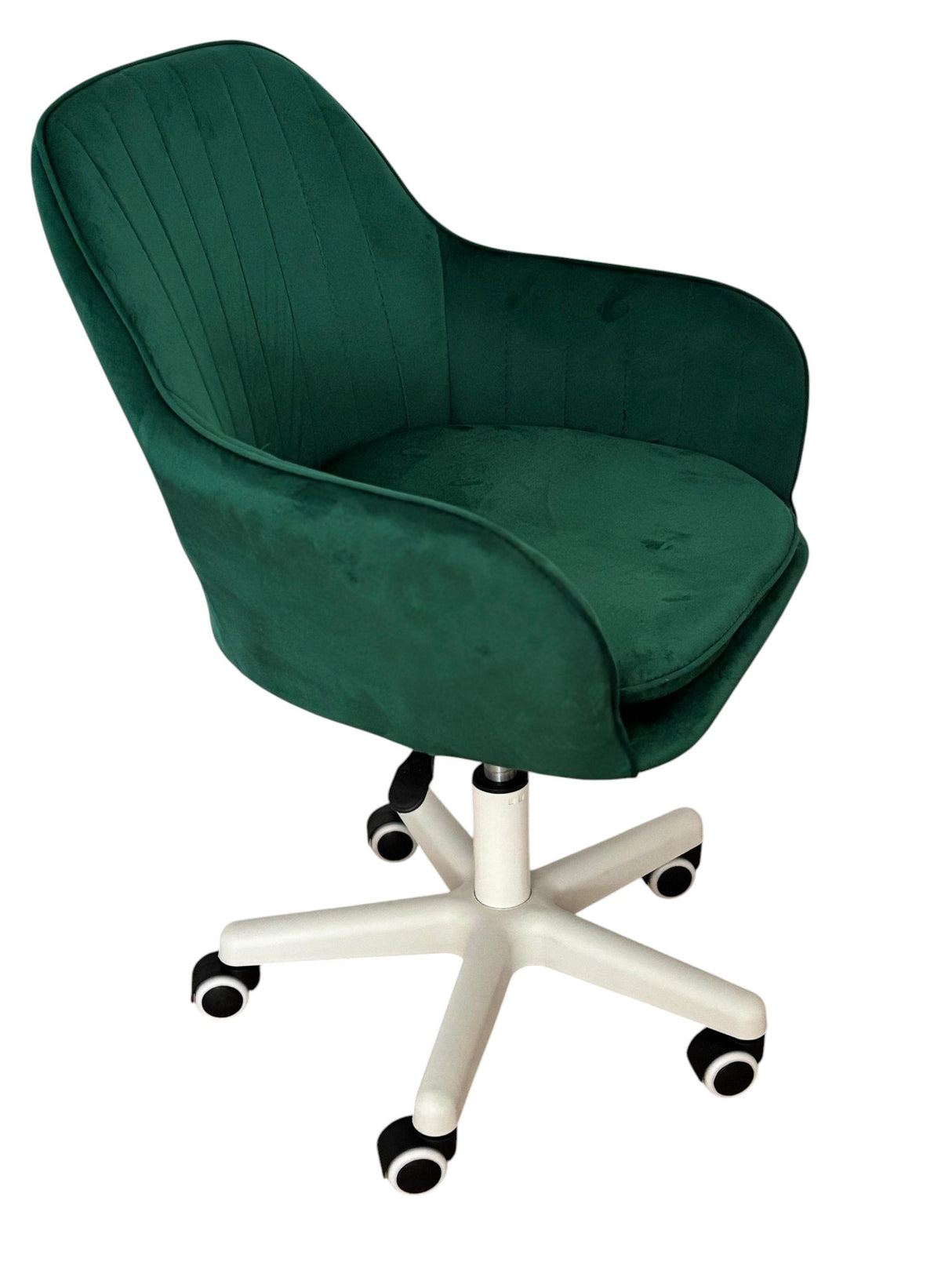 Scaun birou, modern, din catifea, cu inaltime reglabila intre 50-60 cm