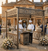 Acoperiș Foișor metalic grătar Gradina, 2x2 m,Structură metalică BBQ .Pergola - BUZ.RO