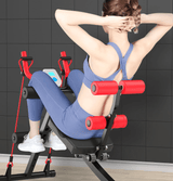 Aparat de fitness multifunctional pentru abdomene cu corzi incluse, display, abdomene, spate, brate - BUZ.RO