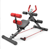 Aparat de fitness multifunctional pentru abdomene cu corzi incluse, display