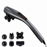 Aparat masaj pentru spate, umeri, picioare, maini, zona cervicala, abdomen, cu 6 capete detasabile, 24 W
