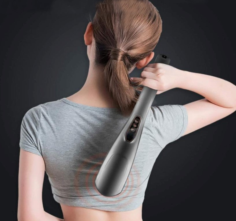 Aparat masaj pentru spate, umeri, picioare, maini, zona cervicala, abdomen, cu 6 capete detasabile, 24 W