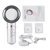 Aparat de slabit profesional cu tehnologie 6 in 1, EMS, ultrasonic, cu infrarosu, pentru fata si corp, terapie anti durere - BUZ.RO