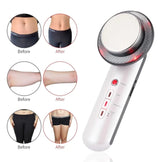 Aparat de slabit profesional cu tehnologie 6 in 1, EMS, ultrasonic, cu infrarosu, pentru fata si corp, terapie anti durere - BUZ.RO