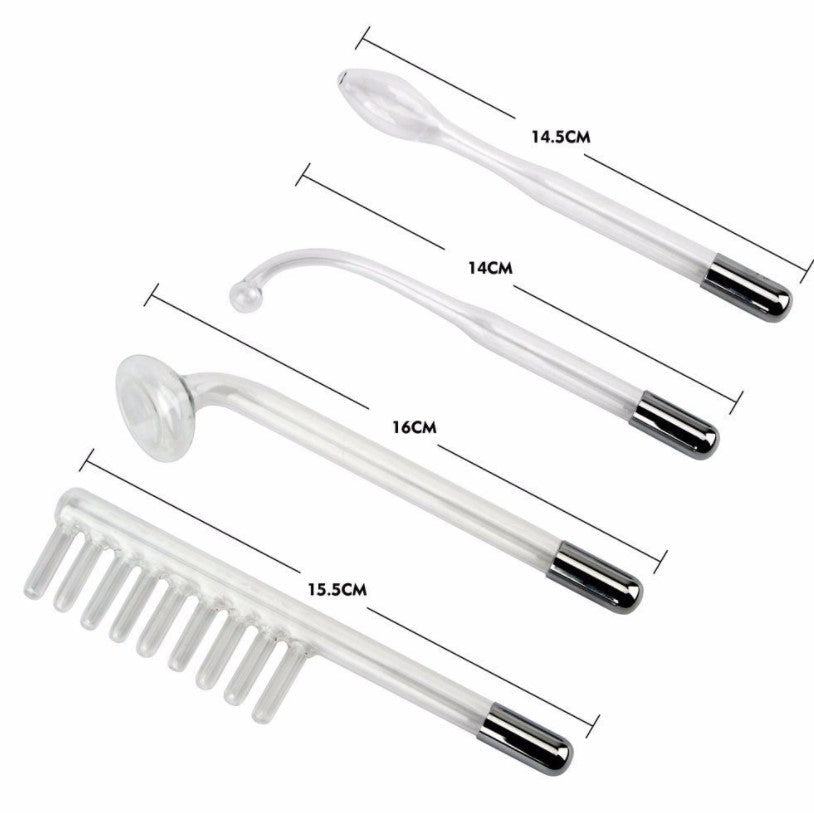 Aparat Electroderm Cosmetic 4 în 1 – Tratament Anti - Acnee, Riduri, Sebum și Îngrijire Ten - BUZ.RO