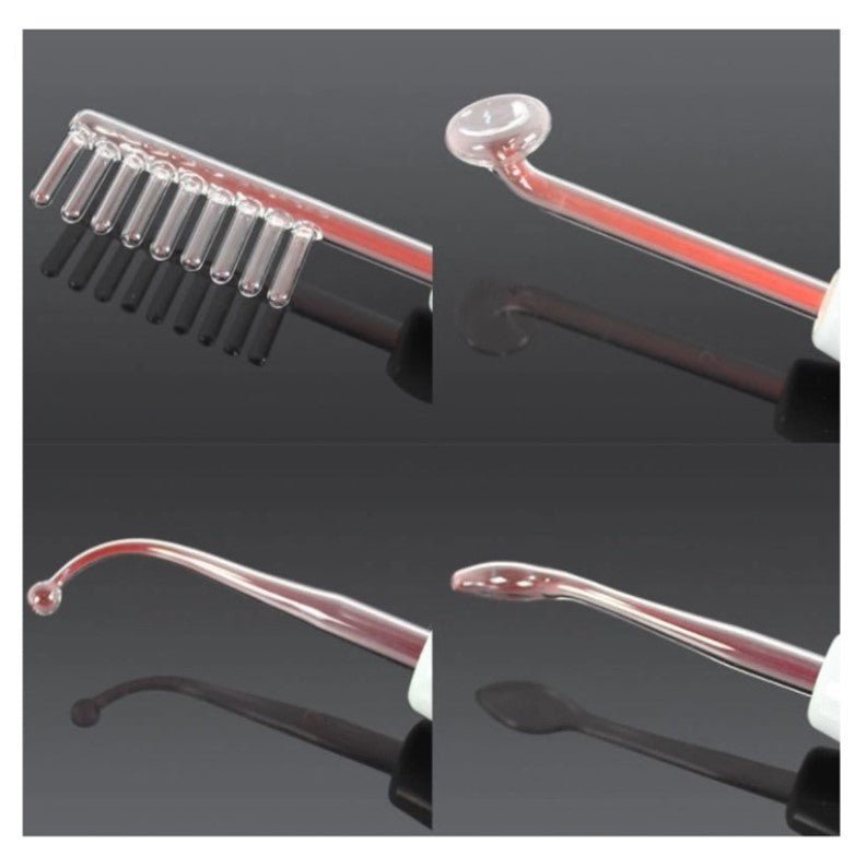 Aparat Electroderm Cosmetic 4 în 1 – Tratament Anti - Acnee, Riduri, Sebum și Îngrijire Ten - BUZ.RO