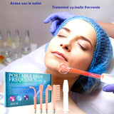 Aparat Electroderm Cosmetic 4 în 1 – Tratament Anti - Acnee, Riduri, Sebum și Îngrijire Ten - BUZ.RO