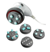 Aparat masaj anticelulitic , 15 W, 4 accesorii, alb