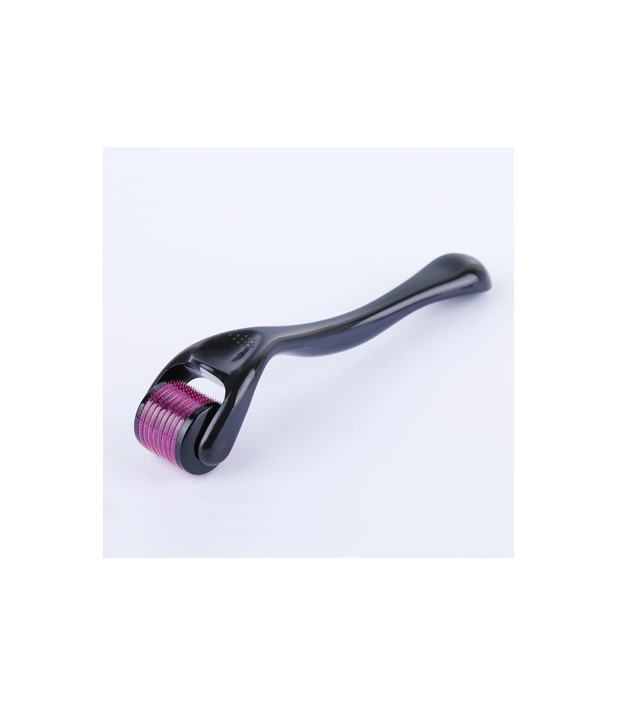 Aparat masaj facial pentru reducerea ridurilor si cicatricilor, dermaroller, 540 ace din titan, 0 25 mm