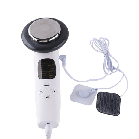 Aparat slabit 3in1 EMS, ultrasonic infrarosu si masaj electrostimulare pentru fata si corp pt celulita grasime si riduri - BUZ.RO