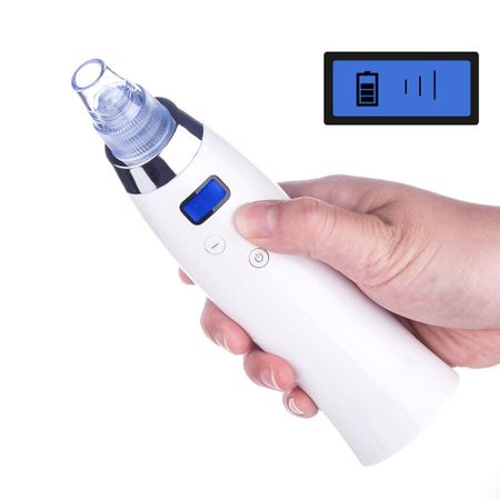 Aparat Vacuum Cleanser aspirator ingrijire ten, curatire cosuri, puncte negre, pori, acnee, 5 viteze, reincarcabil - BUZ.RO