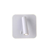 Aplica perete, spot luminos, lumina ambientala, port usb, 145x145 mm, slim, design modern - BUZ.RO
