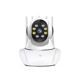 Baby monitor, camera supraveghere, wireless, rotatie de 360, monitorizare bebelusi, video si audio, LED - uri noapte IR, bidirectionala, Full HD, senzor miscare, alb - BUZ.RO