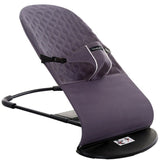 Balansoar copii leagan ergonomic bebe cu inclinare reglabila, pliabil, 0+luni, gri - BUZ.RO