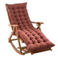 Balansoar de lemn cu suport picioare, scaun balansoar cu spatar ajustabil si rola masaj picioare, dimensiuni 122x79x46cm