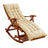 Balansoar de lemn cu suport picioare, scaun balansoar cu spatar ajustabil si rola masaj picioare, dimensiuni 122x79x46cm - BUZ.RO