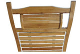 Balansoar de lemn, scaun balansoar interior si exterior, cu cadru lemn rezistent, cu perna maro, dimensiuni 122x79x46cm - BUZ.RO