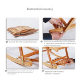 Balansoar de lemn, scaun balansoar interior si exterior, cu cadru lemn rezistent, cu perna maro, dimensiuni 122x79x46cm - BUZ.RO