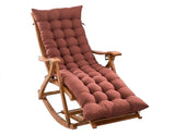 Balansoar gradina, scaun balansoar, cu cadru lemn rezistent, cu perna maro, dimensiuni 122x79x46cm