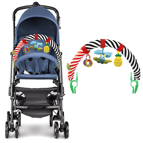 Bara activitati, jucarii senzoriale, jucarii, bebelusi, pentru balansoar, patut sau carucior, multicolor - BUZ.RO