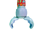 Bara de activitati cu jucarii senzoriale pentru bebelusi, balansoar, patut sau carucior, bufnita, papagal, gaina - BUZ.RO