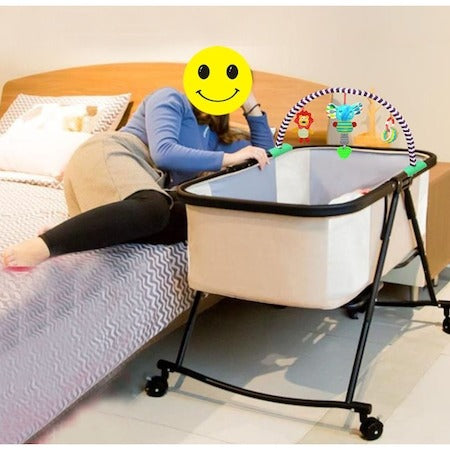 Bara de activitati cu jucarii senzoriale pentru copii , pentru balansoar, patut sau carucior, buz