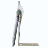 Bariera protectie pat, aparatoare patut, copii, lungime 150 cm, gri - BUZ.RO