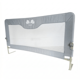 Bariera protectie pat, aparatoare patut, copii, lungime 150 cm, gri - BUZ.RO