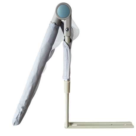 Bariera protectie pat, aparatoare patut, copii, lungime 150 cm, gri - BUZ.RO