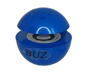 Boxa bluetooth portabila 3W, 400mAh, albastru - BUZ.RO