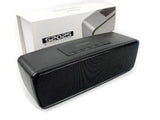 Boxa portabila, mini, cu doua difuzoare, 3W, culoare neagra - BUZ.RO