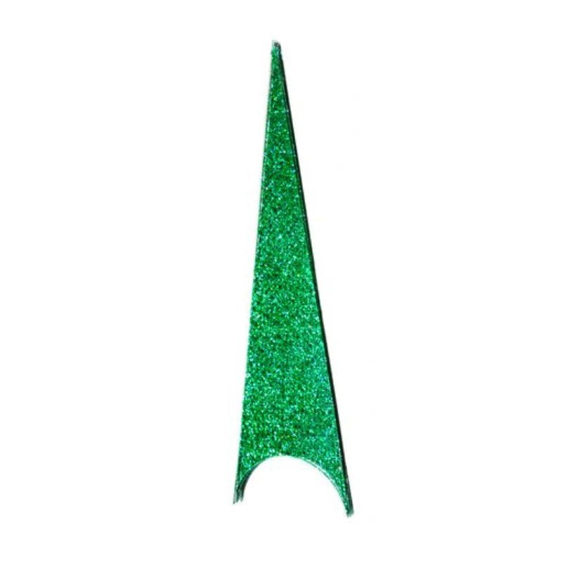 Brad de Craciun artificial, metalic, verde, cu LED galben – 182 cm, pliabil pentru exterior și interior, brad artifi - BUZ.RO