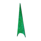 Brad de Craciun artificial, metalic, verde, cu LED galben – 182 cm, pliabil pentru exterior și interior, brad artifi - BUZ.RO