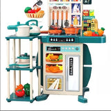 Bucatarie copii , sunete , lumini ,interactiva, 73 piese