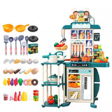 Bucatarie copii , sunete , lumini ,interactiva, 73 piese