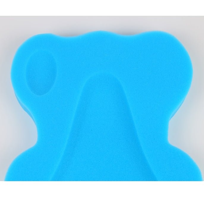 Burete suport baie pentru cadita sau dus, maxi, albastru, 50x30x4,5 cm - BUZ.RO