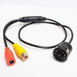 Camera auto marsarier, cu 8 leduri, impermeabila, vedere nocturna, ultra compacta, rezistenta la socuri, universala - BUZ.RO