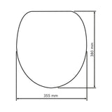 Capac toaleta si WC 2 in 1, pentru adulti, adaptor copii, inchidere silentioasa, lenta, polipropilena, alb