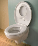 Capac toaleta si WC 2 in 1, pentru adulti, adaptor copii, inchidere silentioasa, lenta, polipropilena, alb