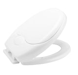Capac toaleta si WC 2 in 1, pentru adulti, adaptor copii, inchidere silentioasa, lenta, polipropilena, alb