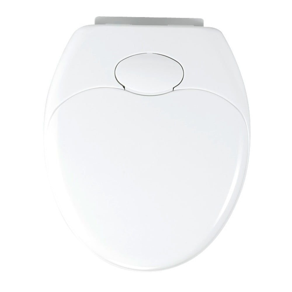Capac toaleta si WC 2 in 1, pentru adulti, adaptor copii, inchidere silentioasa, lenta, polipropilena, alb