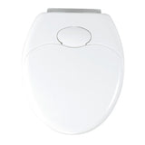 Capac toaleta si WC 2 in 1, pentru adulti, adaptor copii, inchidere silentioasa, lenta, polipropilena, alb